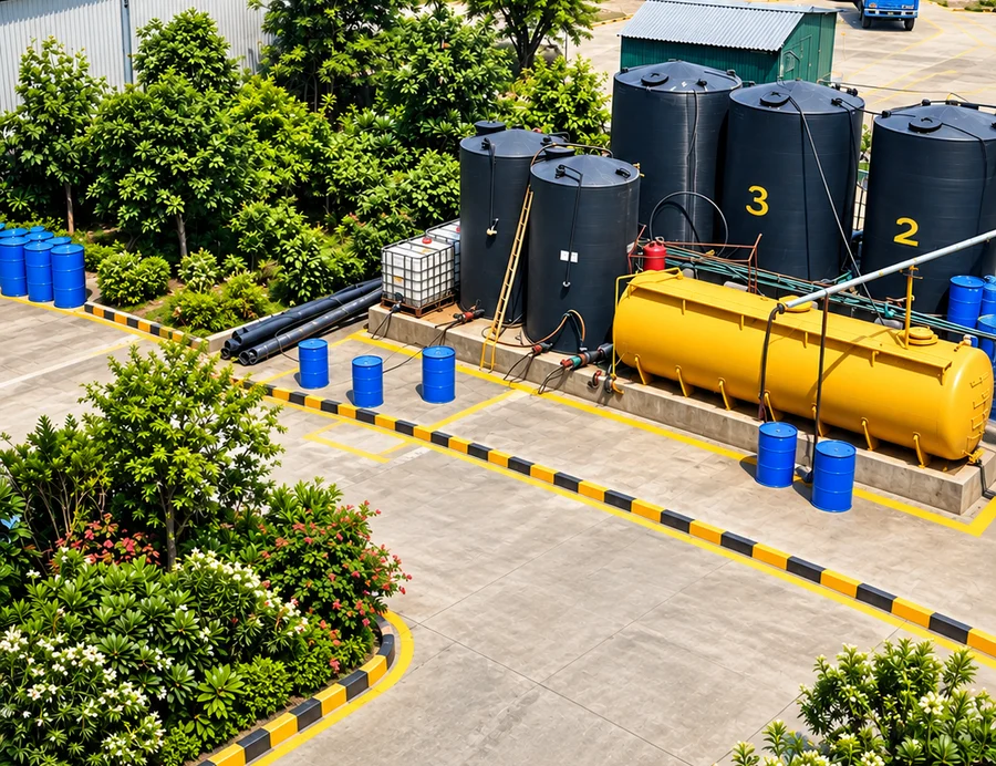 Solvent storage — Harvin labs