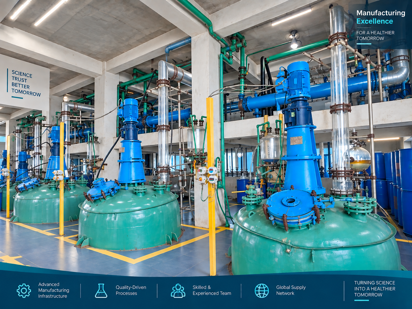 Glass-Lined Reactor Bay